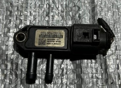 Датчик тиску вихлопних газів VW T5 076906051A VAG Фольксваген Т5