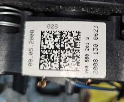 Подушка безпеки в кермо, руль 4 спиці 2007-2010 VW T5 2003-2015 7H0880201 Фольксваген Т5