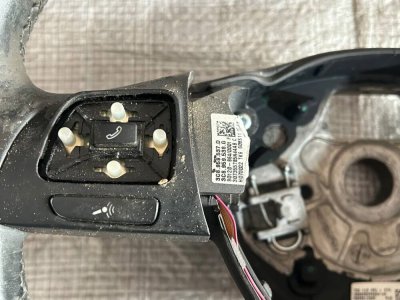 Руль, кермо багатофункціональне(ДЕФЕКТ) VW T5 7E0419091L VAG Фольксваген Т5-1