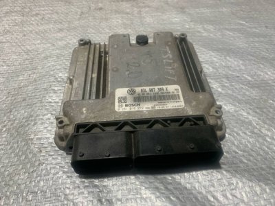 Модуль, блок керування двигуном, мозги, ЕБУ 2.0 2010-2015 03L907309K VAG Фольксваген Транпортер Т5, Т6-1