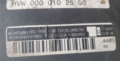Двигун, мотор без навісного 2.5 BJK, 076103021 167тис пробіг VAG Фольксваген Крафтер-4
