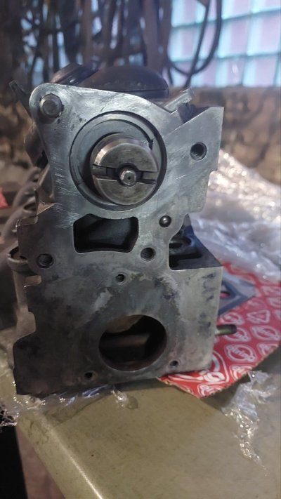 Головка блоку циліндрів РЕВІЗІЯ , голова двигуна, мотора, ГБЦ 1.9 F9Q03 Рено Сценік, Меган-3